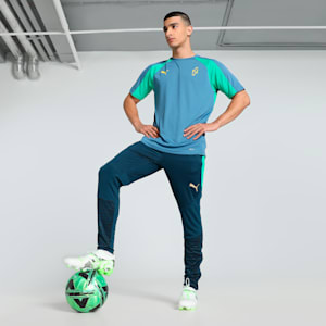 Neymar JR "BNA" Men's Football Training Pants, Blue Horizon-Grassy Green, extralarge-IND